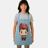 Schattige jongetje schort (Insitu)