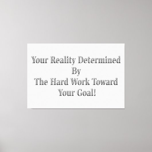 Schattige jouw reality design voor jou! Mok Canvas Afdruk (Voorkant)