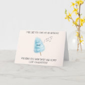 Schattige Jubilea gevouwen Wenskaart Kaart (Gele Bloem)