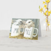 Schattige Jubileum Kaart (Gele Bloem)