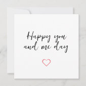 Schattige Jubileum Kaart | Voor partner, man, vrou (Voorkant)