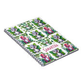 Schattige Jurassic Dinosaur Kinderen Notitieboek (Rechterzijde)