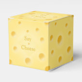 Schattige kaak Aangepaste kaasmakerij Bedankdoosjes (Voorkant Zijde)