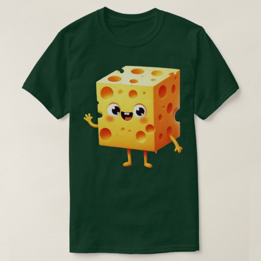 Schattige kaas t-shirt (Design voorkant)