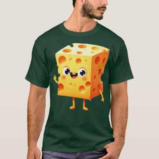 Schattige kaas t-shirt