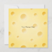 Schattige kaasdop, Bleek geel, aangepast Notitiekaartje (Achterkant)