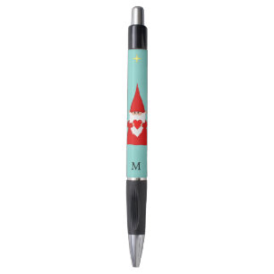 Schattige kabouter met een hart en monogram Zwarte Pen