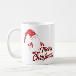 Schattige Kabouter met Lange Baard Prettig Kerstfe Koffiemok