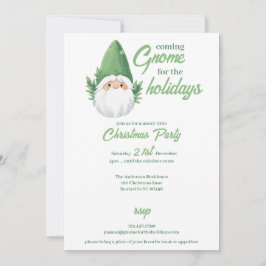 Schattige Kabouter Sint voor de Feestdagen Feestdagenkaart