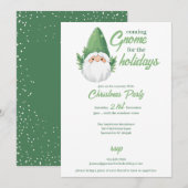 Schattige Kabouter Sinterklaas voor de Feestdagen Feestdagenkaart (Voorkant / Achterkant)