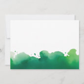 schattige kabouter St. Patrick's Day baby shower Kaart (Achterkant)