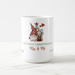 Schattige kabouters kerstboom onze eerste kerst koffiemok