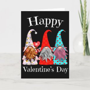 Schattige kabouters Valentijnscadeau bijpassend pa Kaart