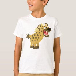Schattige Kakelen Cartoon Hyena Kinderen T-shirt