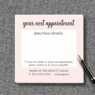 Schattige Kale Roos Handgeschreven Afspraakherinne Post-it® Notes
