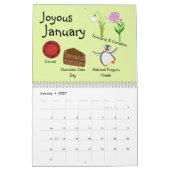 Schattige Kalender (Jan 2027)