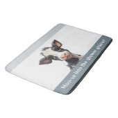 Schattige kalf Moo-ve in de douchegroef Badmat (Gekanteld)