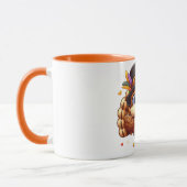 schattige kalkoen mok #1 (Links)