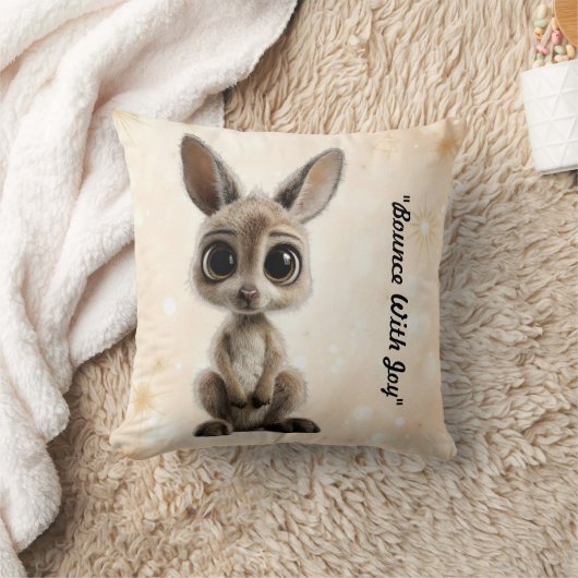"Schattige Kanga Knuffel" Kussen (Deken)