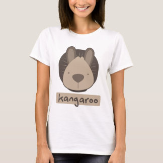 schattige kangoeroe t-shirt