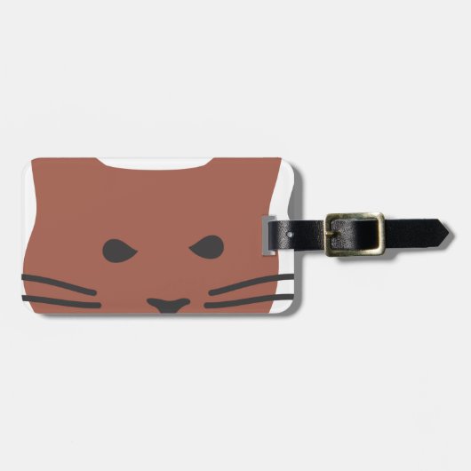 Schattige Kat 2 Bagagelabel (Voorkant horizontaal)
