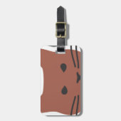 Schattige Kat 2 Bagagelabel (Voorkant verticaal)