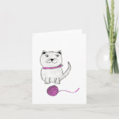 Schattige Kat, Aankondiging (Voorkant)