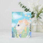 Schattige Kat Briefkaart (Staand voorkant)