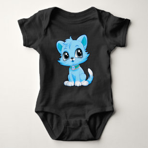 Schattige kat Cartoon Romper