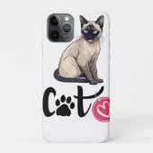 schattige kat Case-Mate iPhone case (Achterkant)