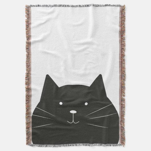 Schattige Kat Deken (Voorkant Verticaal)