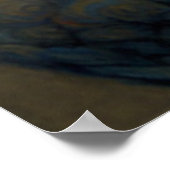 Schattige kat draak met vlindervleugels poster (Hoek)