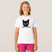 Schattige Kat Fantastische Persoonlijkheid T-shirt (Voorkant volledig)