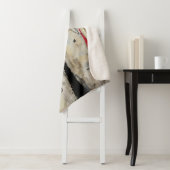 Schattige Kat gepersonaliseerd Sherpa Deken (In situ)