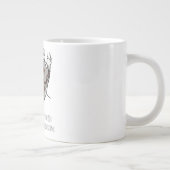 Schattige Kat, Grappige Kat, Professioneel Slaper Grote Koffiekop (Rechts)