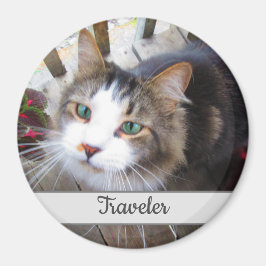 Schattige kat huisdier liefhebbers Maak je eigen a Magneet