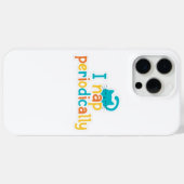 Schattige kat "Ik dut periodiek"  Grappige kattenl Case-Mate iPhone Case (Achterkant (horizontaal))