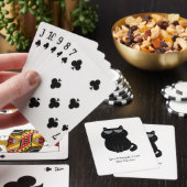 Schattige Kat - Ik run dit huis nu! Pokerkaarten (Insitu)