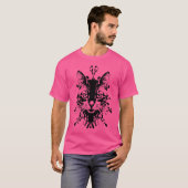 Schattige Kat Illusie Grappig Kat Liefhebber Idee T-shirt (Voorkant volledig)