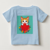 Schattige kat illustratie (Achterkant)