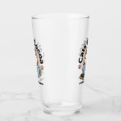 Schattige Kat in Mok Vakantie Ontwerp - Kat & Caca Glas (Rechts)