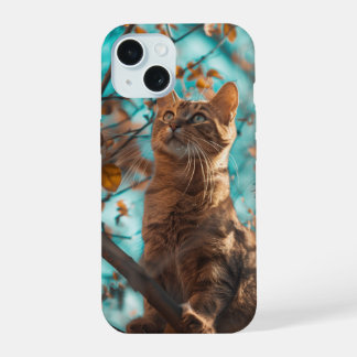 Schattige Kat iPhone 15 Case