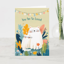 Schattige Kat | Je Wordt Zo Bemind Kaart