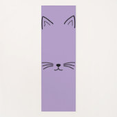 Schattige Kat: Je Yoga Buddy Yogamat (Voorkant)