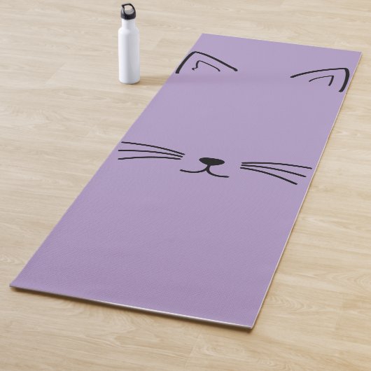 Schattige Kat: Je Yoga Buddy Yogamat (In situ)