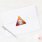 Schattige Kat Kawaii Stijl Clipart Sticker (Envelop)