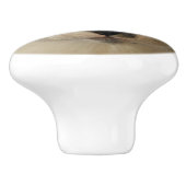 Schattige kat keramische knop (Zijkant)