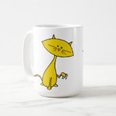 Schattige Kat Koffiemok (Voorkant links)