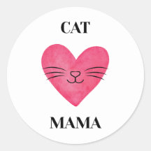 Schattige Kat Mama