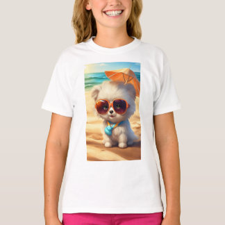 Schattige Kat Meisjes Tshirt